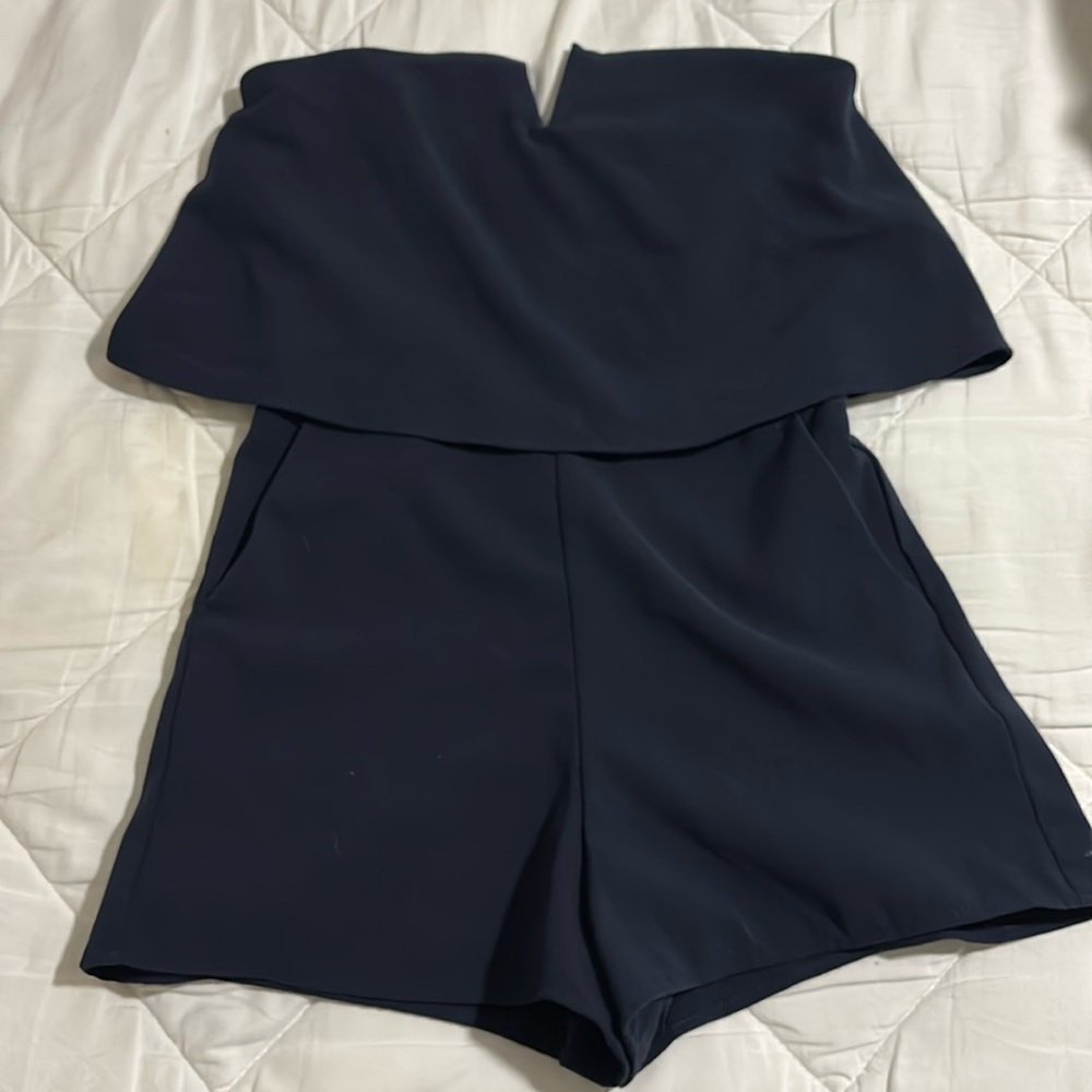 Navy romper